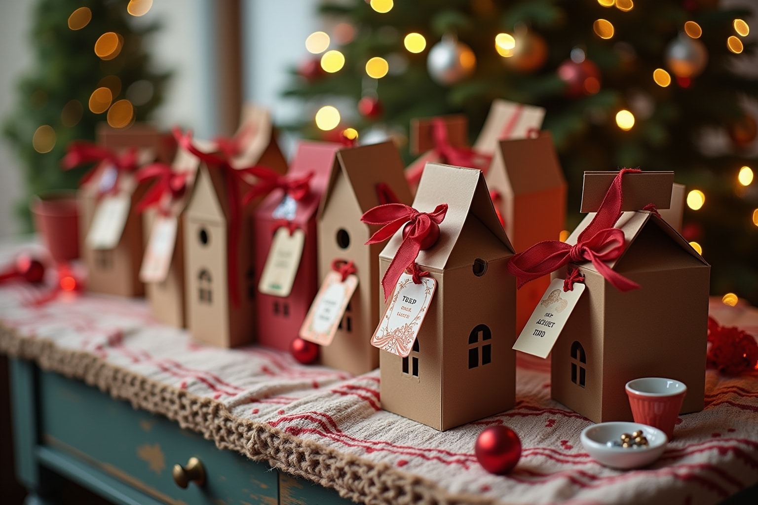 14 Adventskalender zum Selberbefüllen personalisiert
