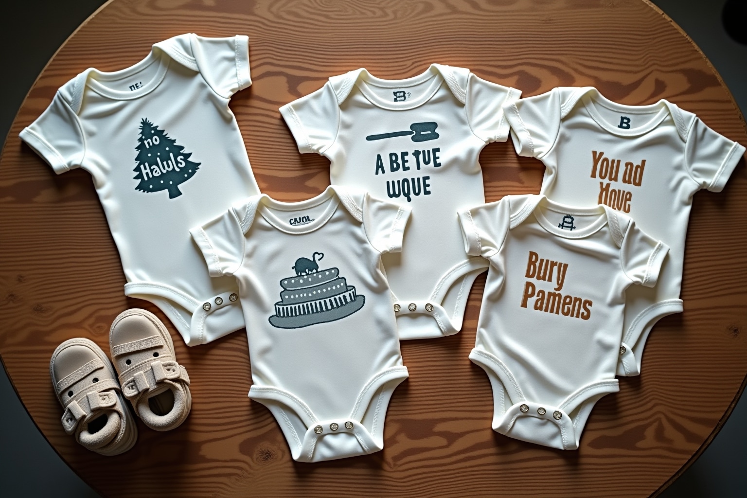 14 personalisierte Babystrampler
