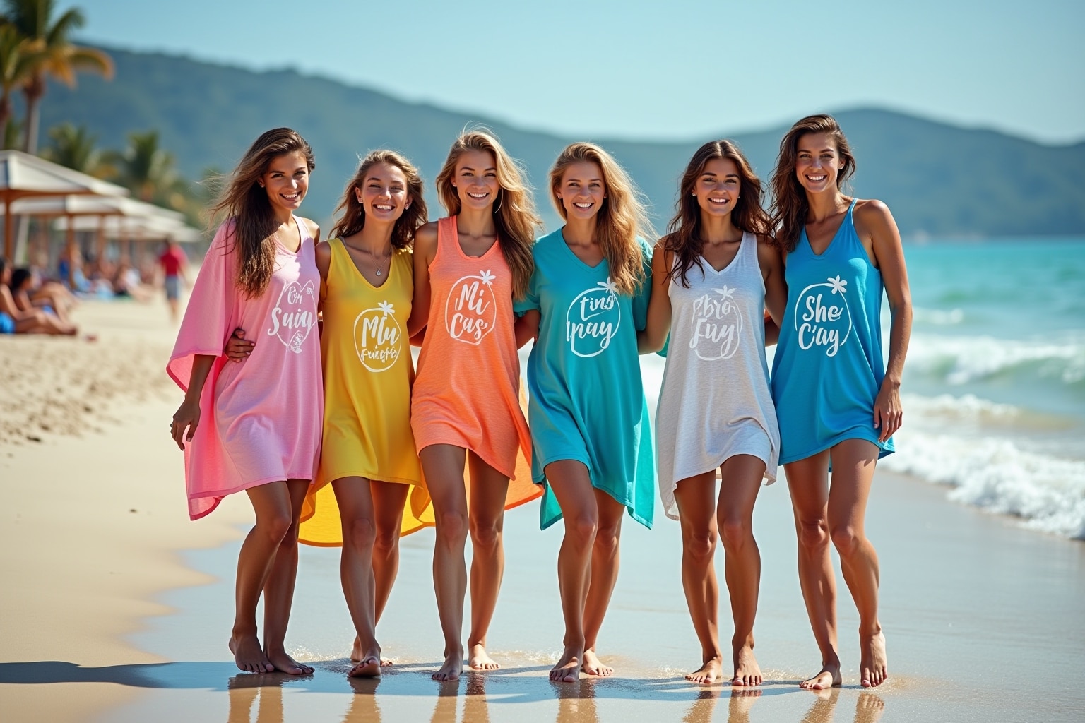 16 Badeponcho personalisiert Ideen
